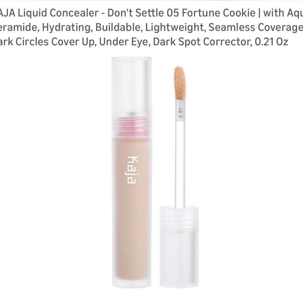 Kaja Don't Settle Liquid Concealer - Fortune Cookie